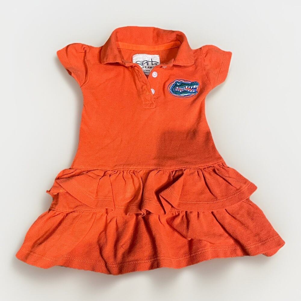 Florida Gators Orange Dress Infant Girls 0-3‎ Month